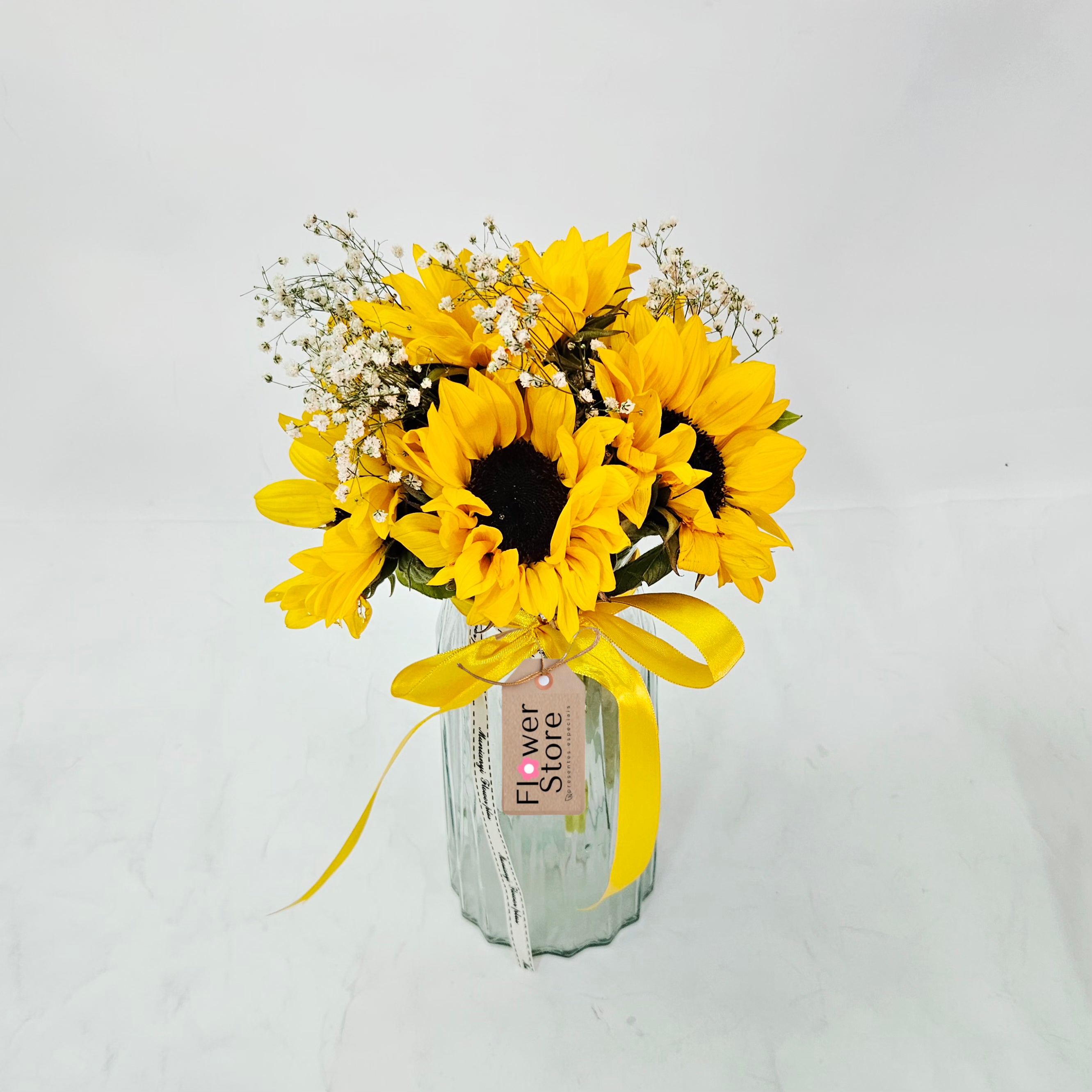 Vaso Explendor de Girassóis