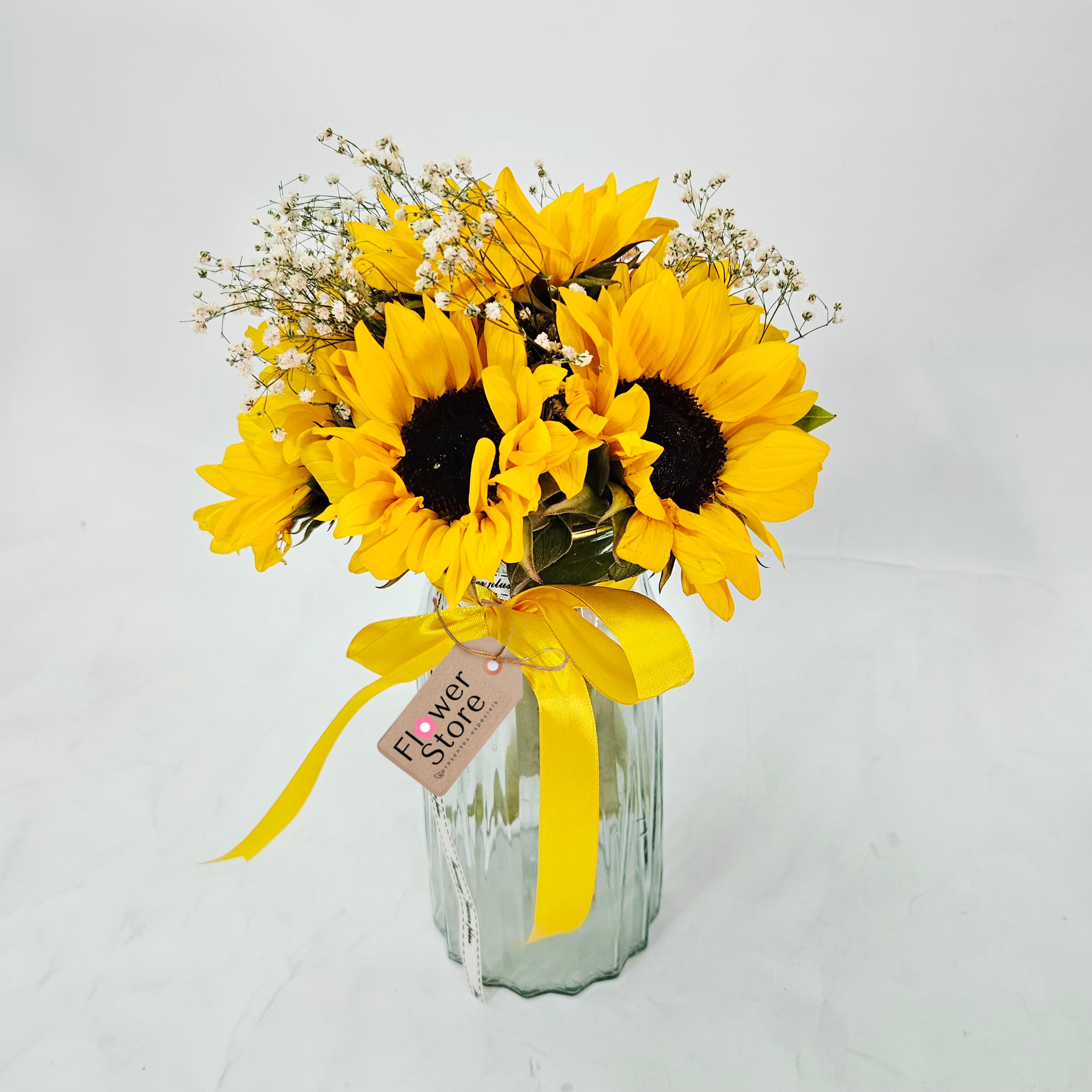 Vaso Explendor de Girassóis