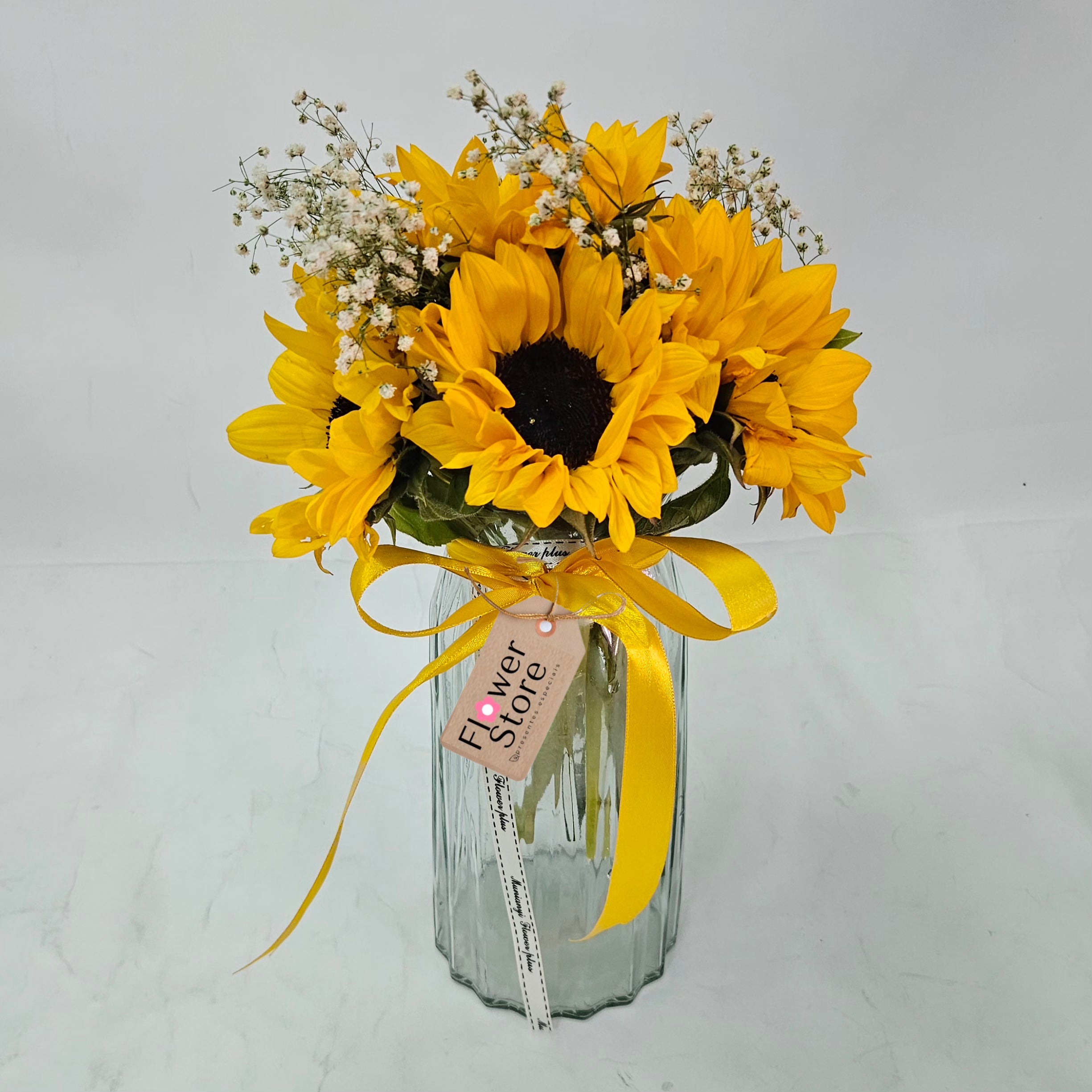 Vaso Explendor de Girassóis