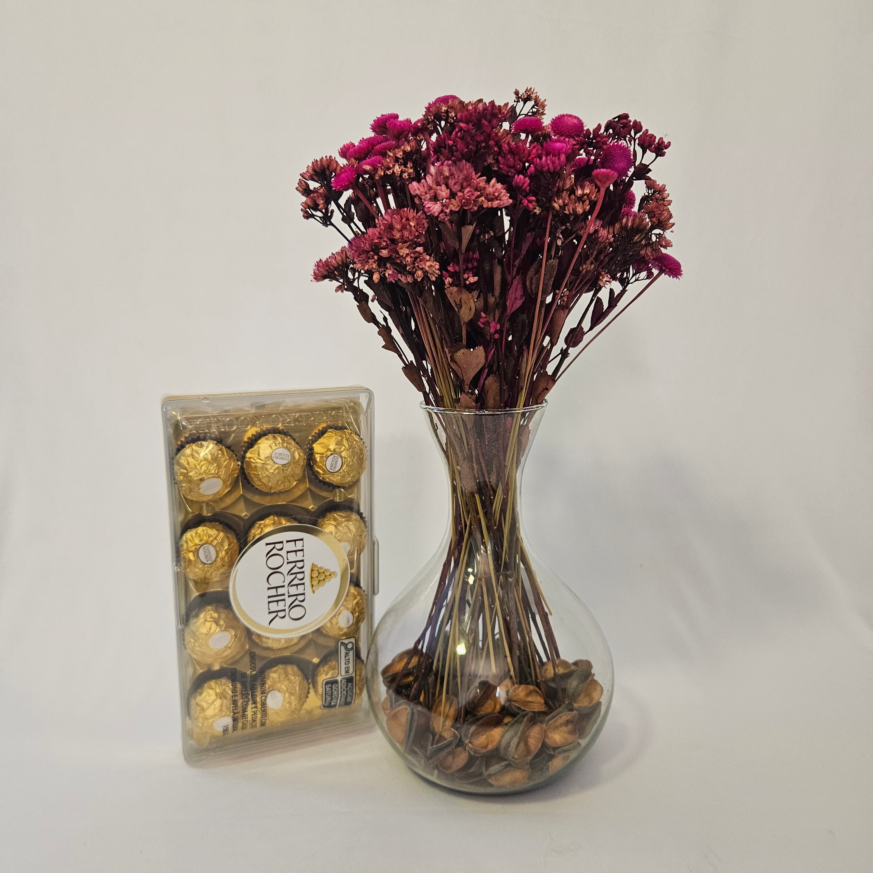 Vaso Elegance com Bombons