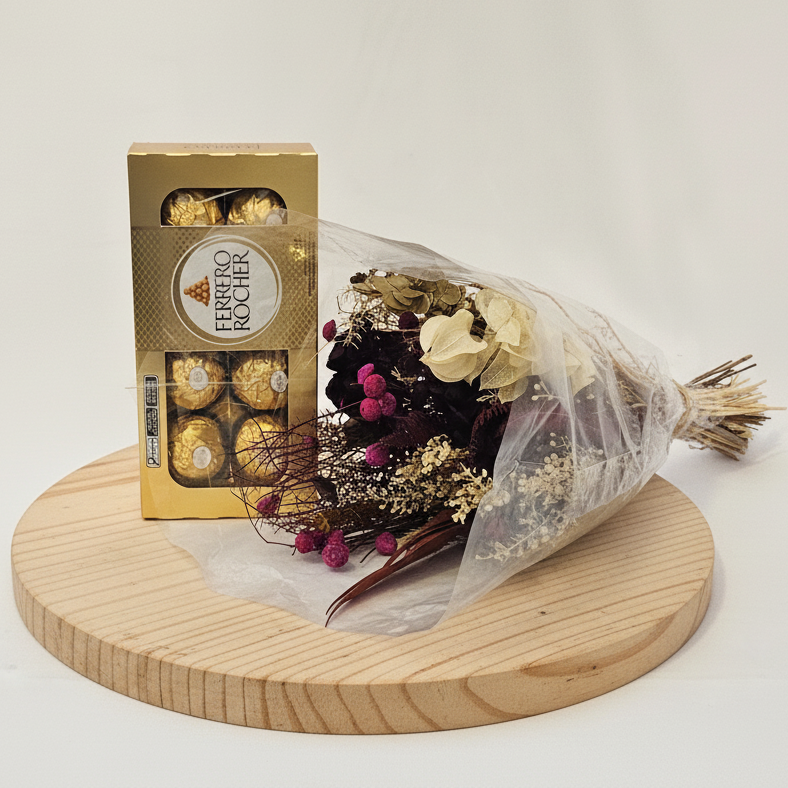 Buquê Carinho Eterno com Bombons