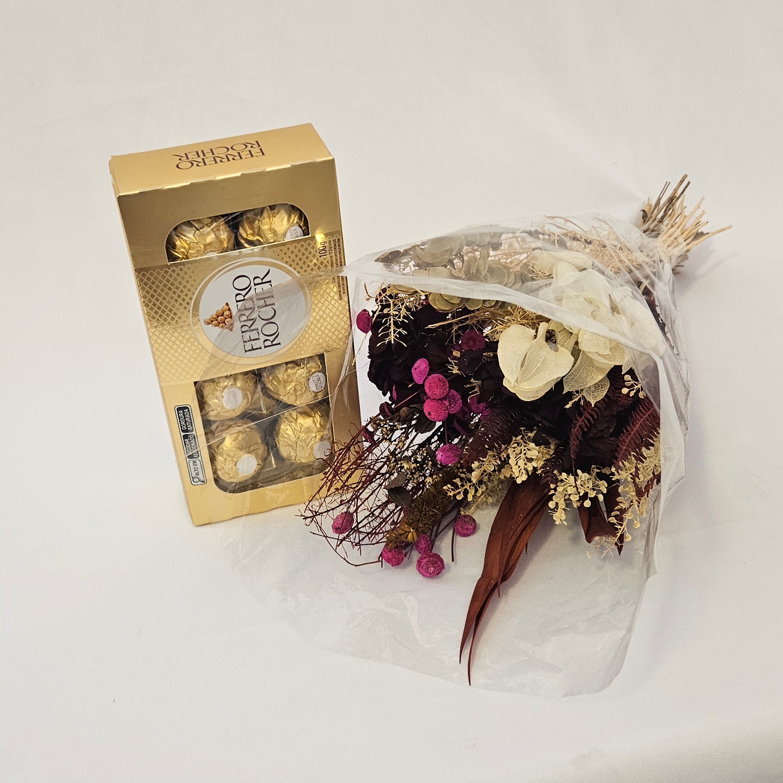 Buquê Carinho Eterno com Bombons