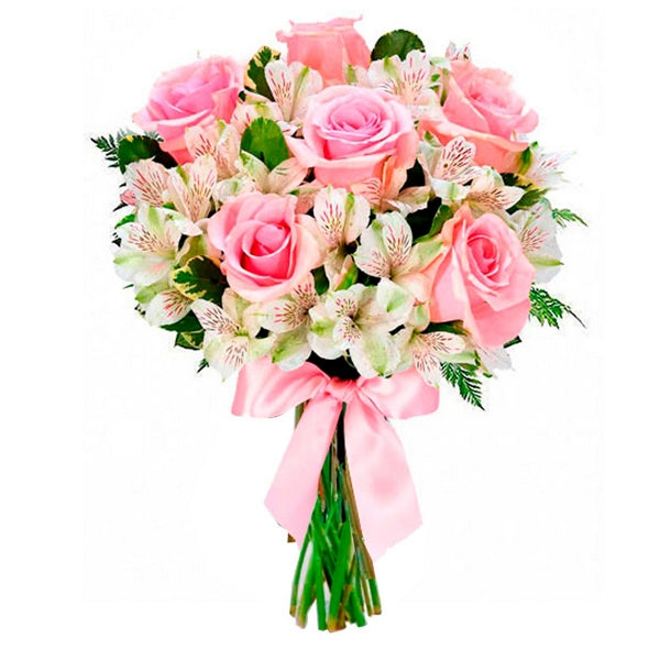 Buqué de Flores Charme em Rosas