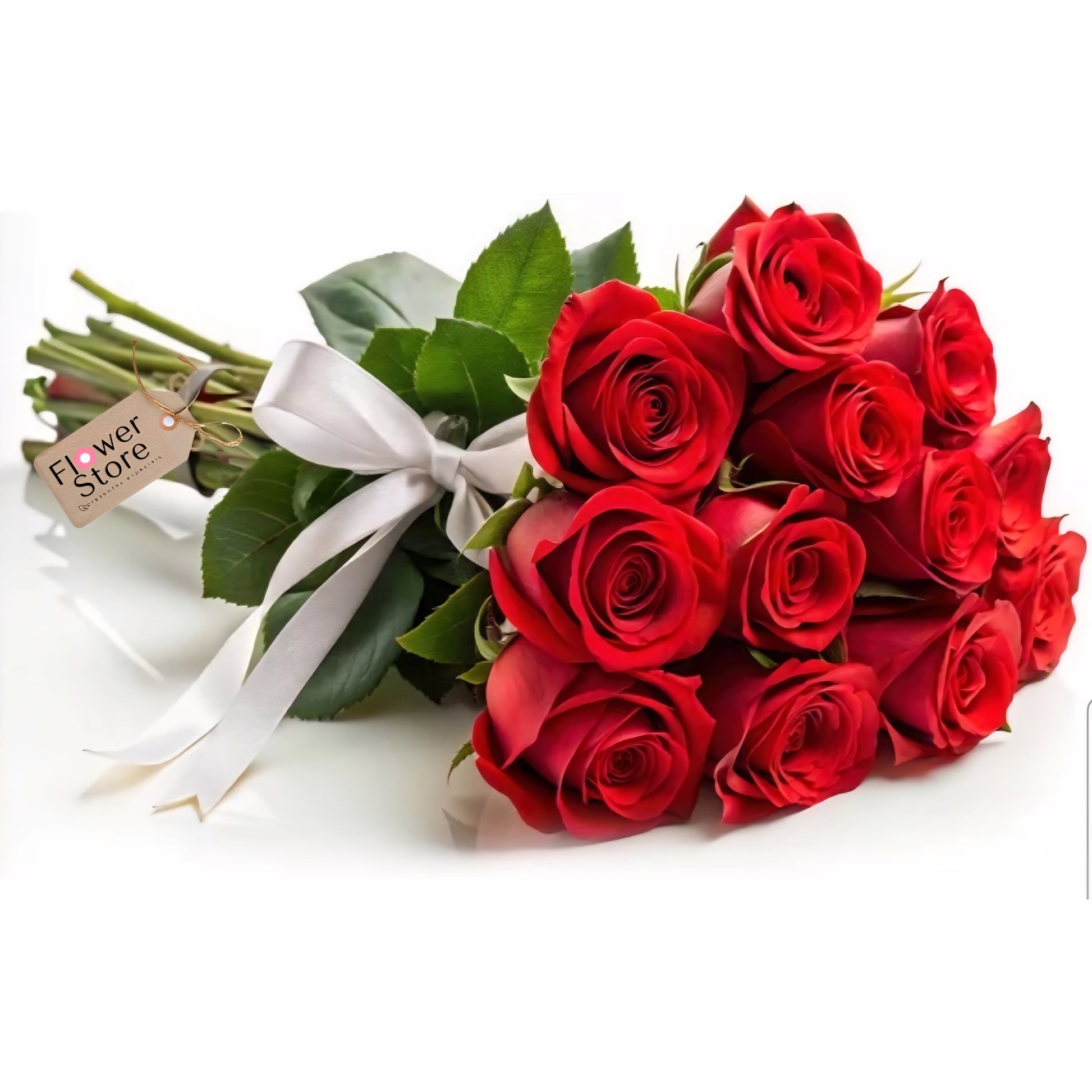 Buquê 12 Rosas Vermelhas Importadas